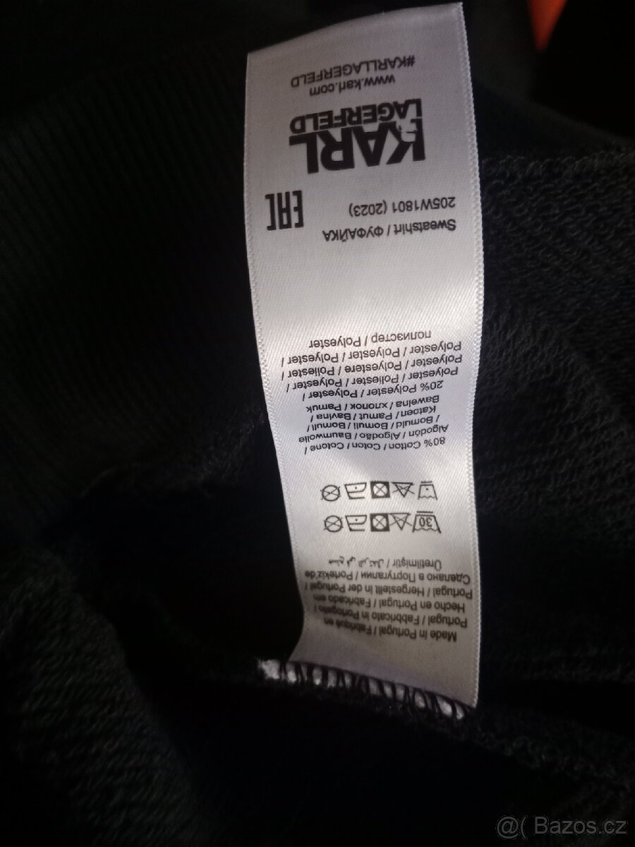 Karl Lagerfeld luxusní mikina - 4