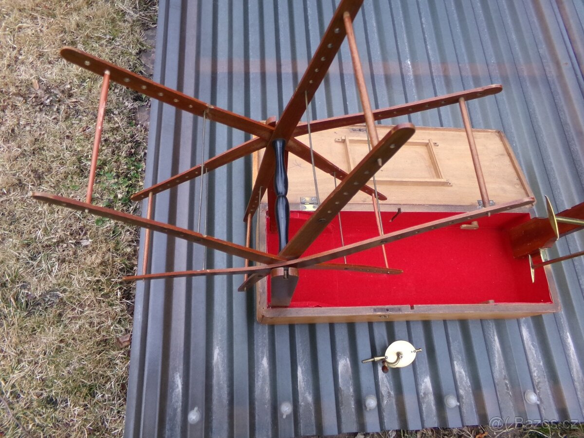 Starý školní přístroj-pomůcka-19.století-luxus - 4