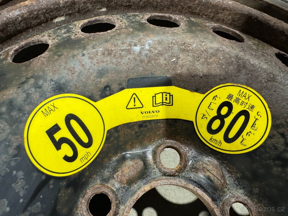 Rezervní kolo Volvo XC90 R17 5x108, 125/80 31302384 - 4