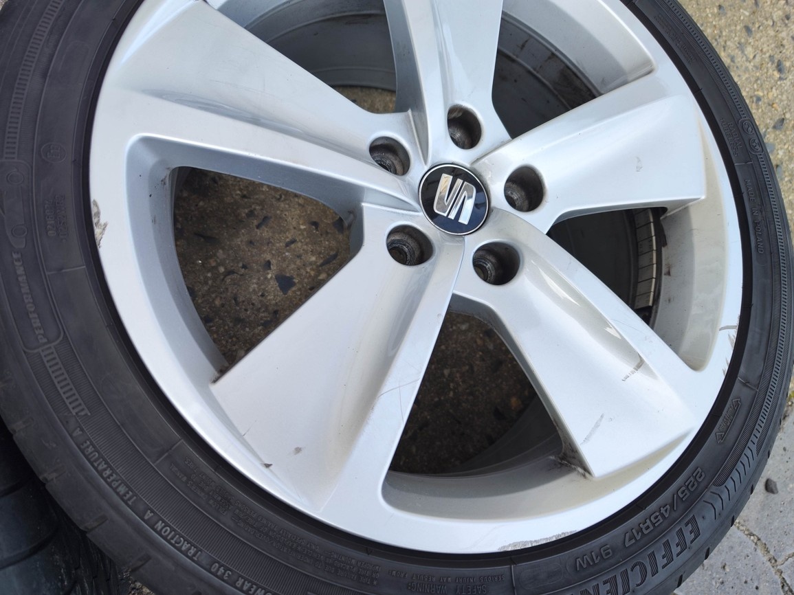 17"letní alu sada 5x112 origo Seat Leon 3 Octavia 3 Golf 7 - 4