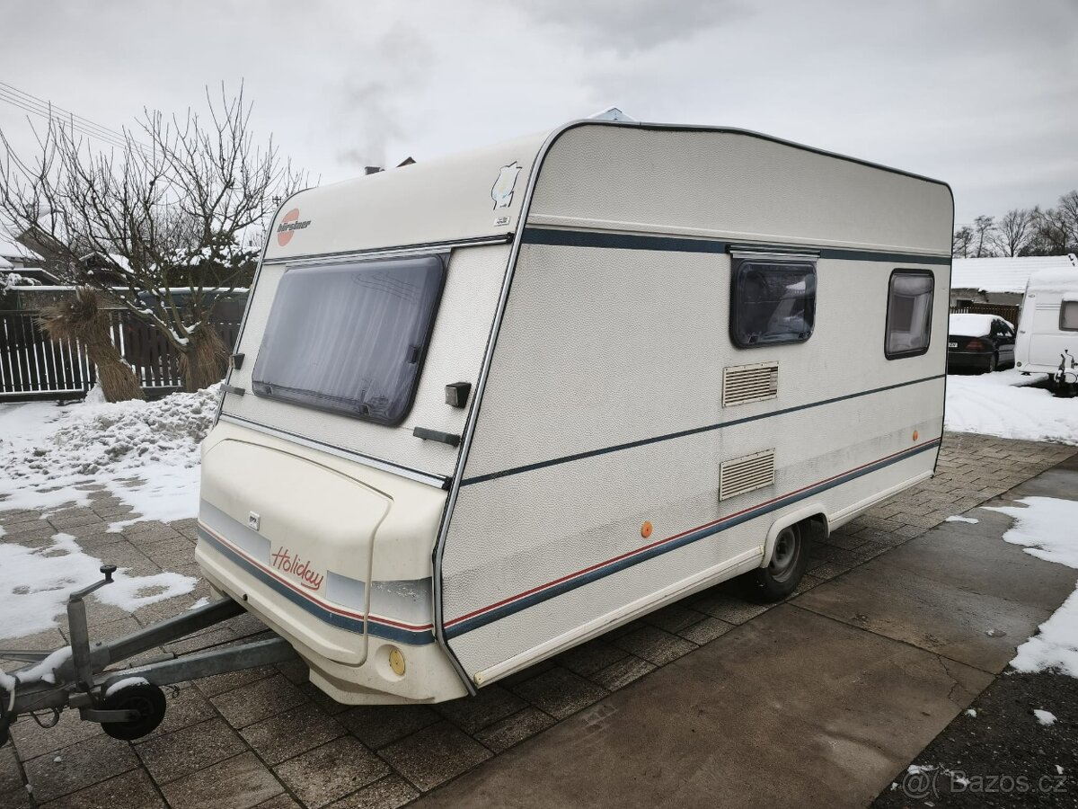 Burstner 390, solár, lehký karavan, nová STK, 100km/h - 4