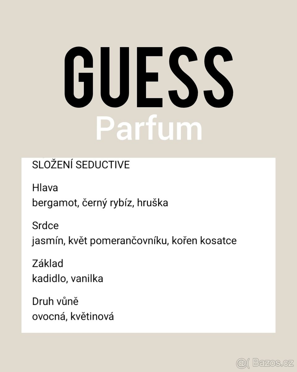 Parfém Guess Seductive 75ml - 4