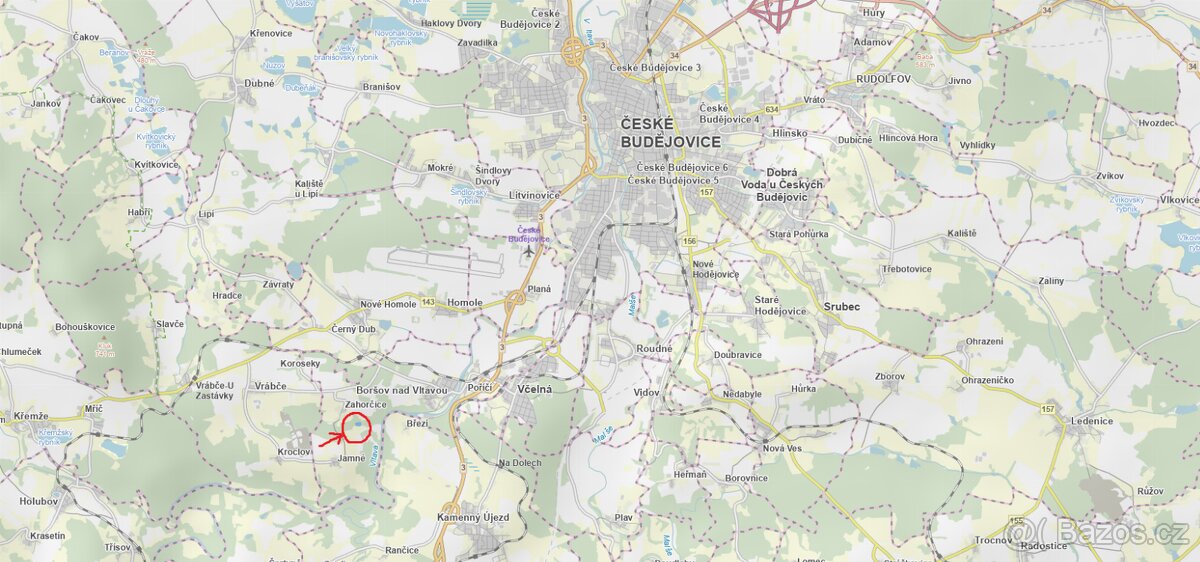 Prodám pozemky v katastrálním území Zahorčice u Vrábče - 4