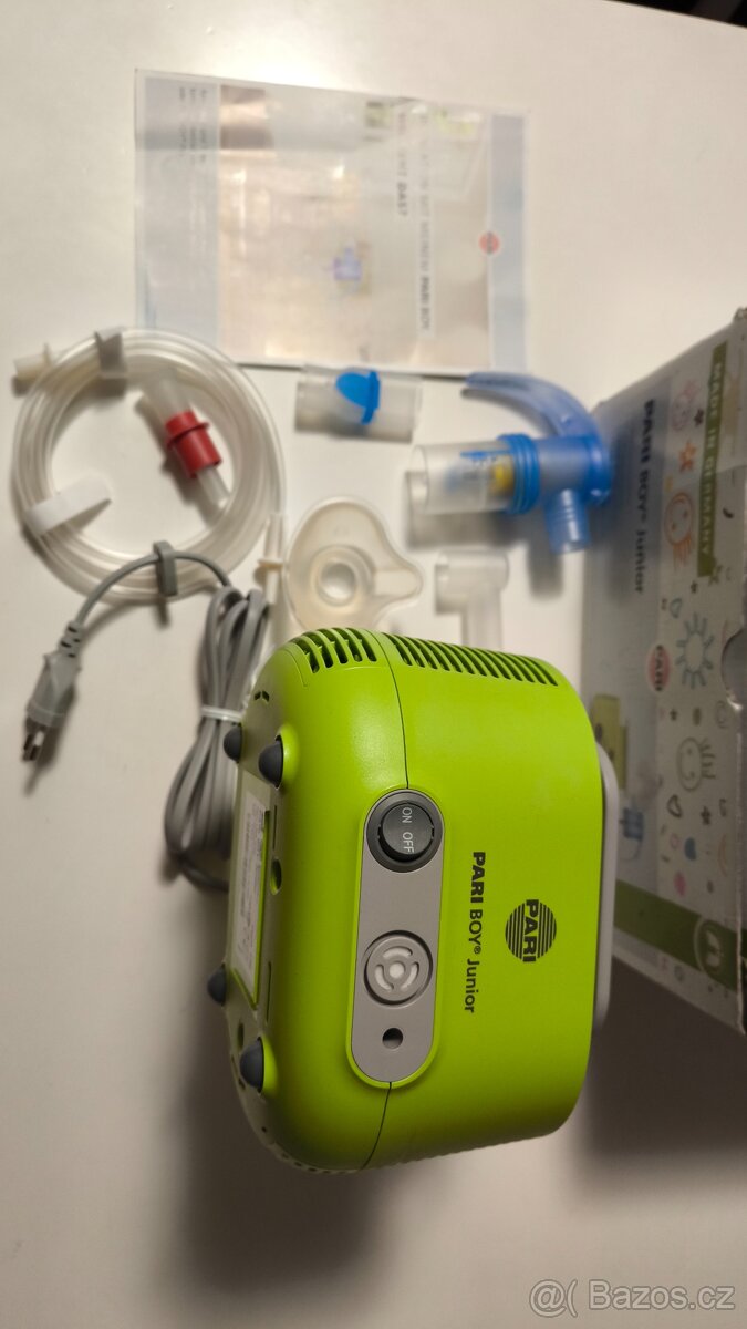 Inhalační přístorj PARI BOY Junior, nepoužívaný - 4
