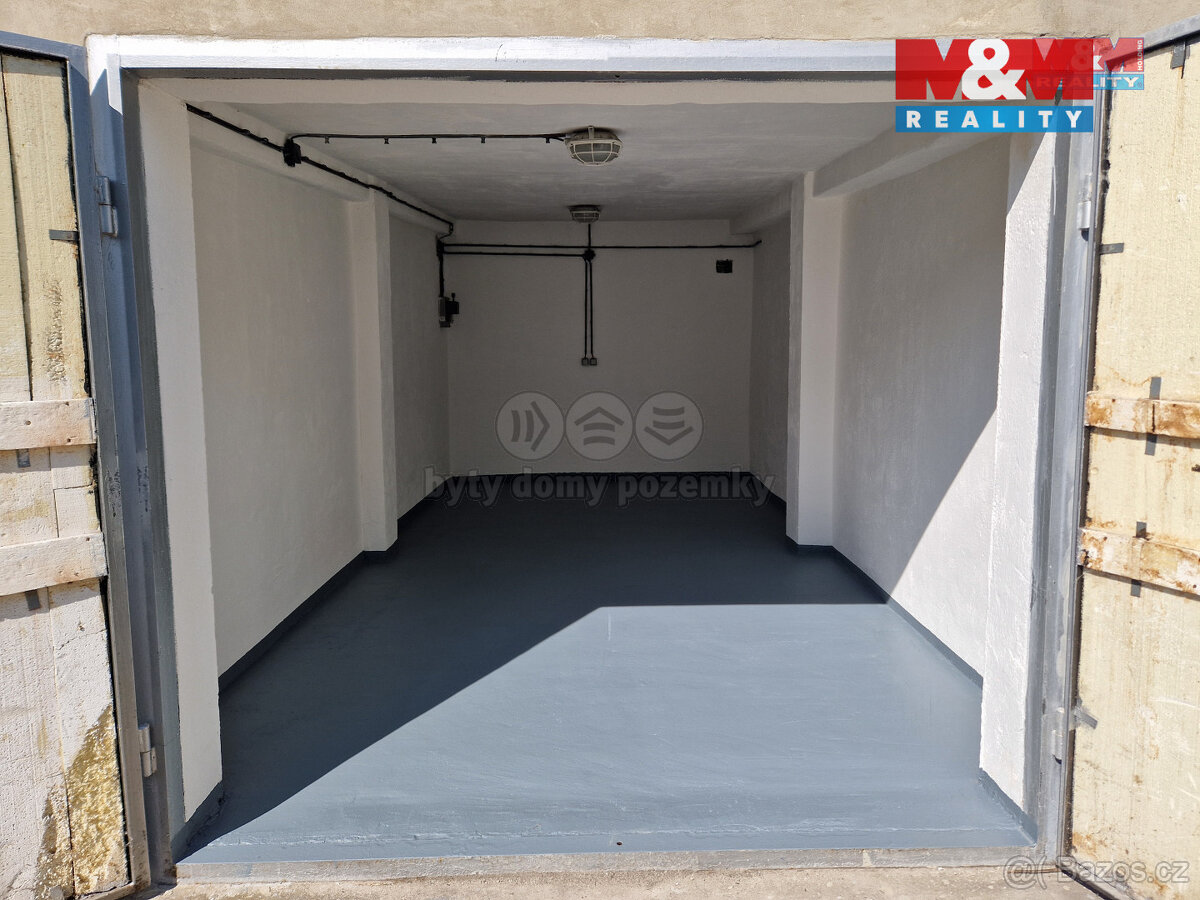 Prodej garáže, 22 m2, OV, Chomutov, ul. Tovární - 4