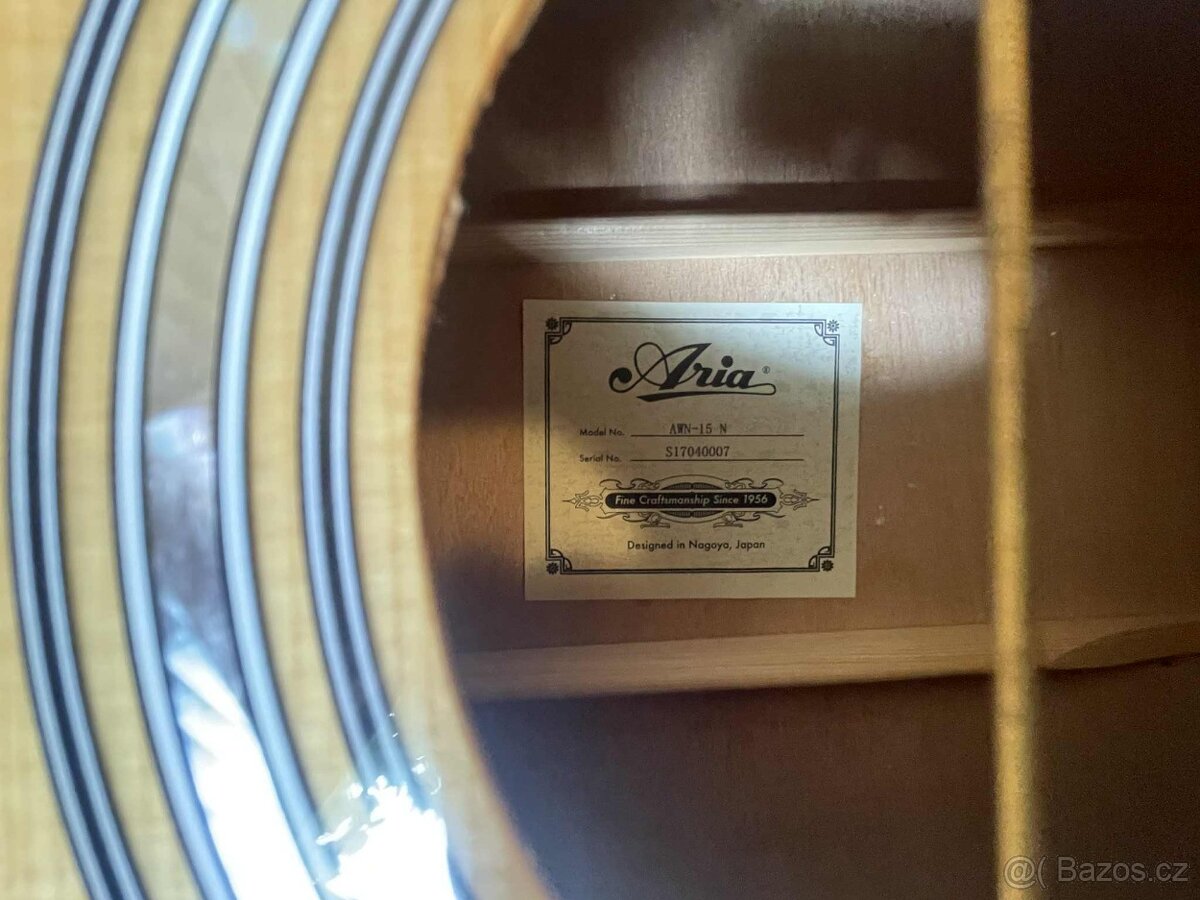 Akustická kytara ARIA AWN-15 N - 4