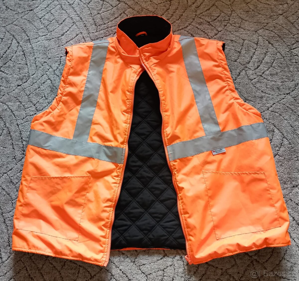 Silničářská pracovní bunda 4v1 - zimní, silně reflexní - 4