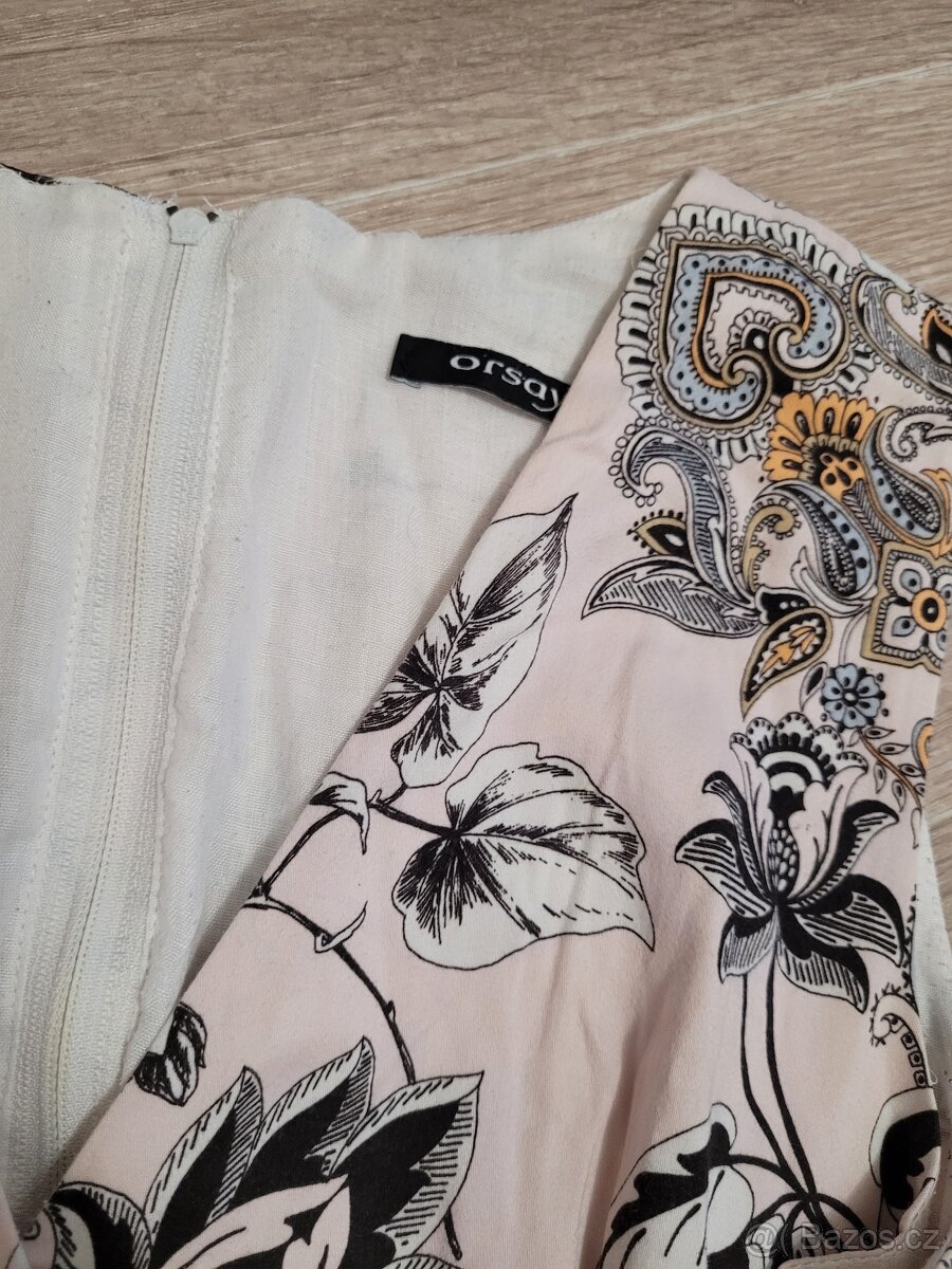 Pěkné šaty kytičkové vel.M/L,Zn.Orsay - 4