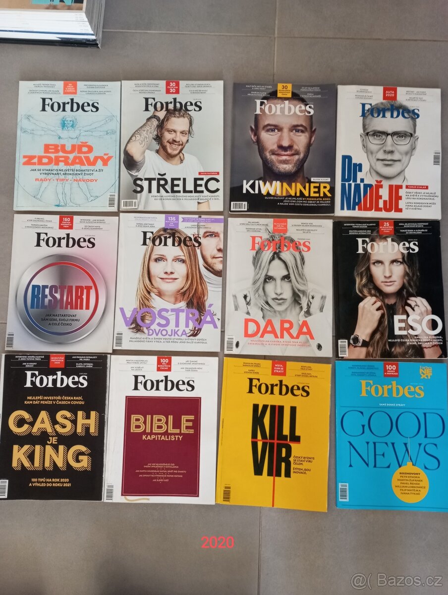 Časopisy Forbes 2015-2022 - 4