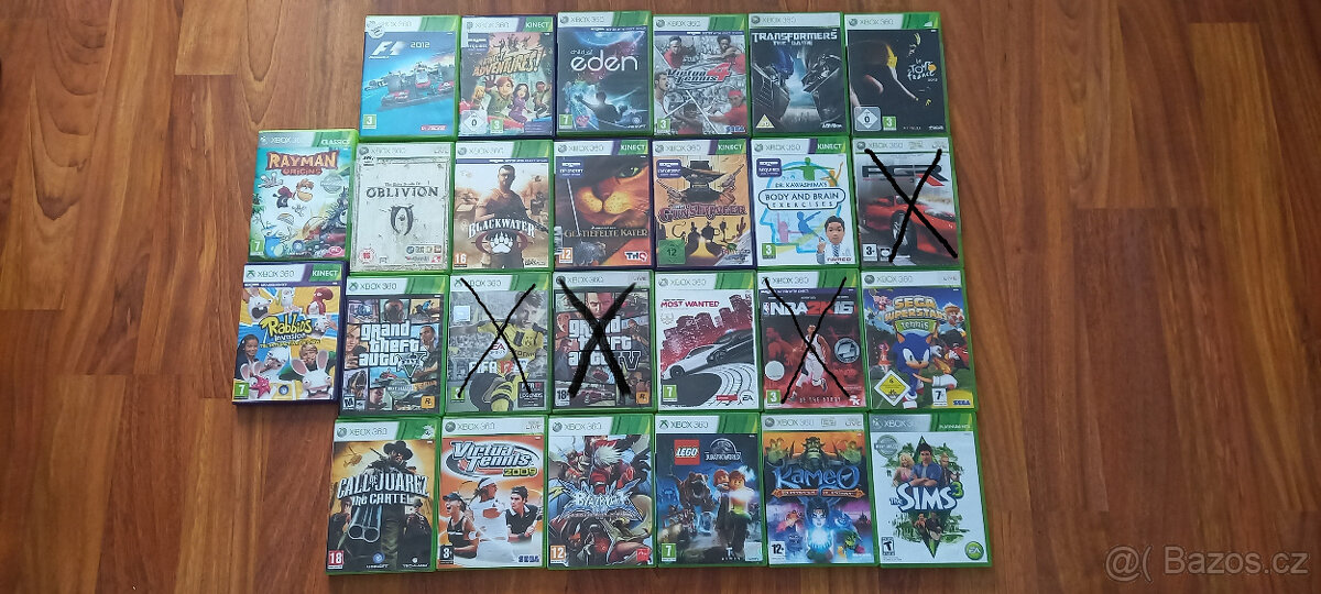 Prodám hry na XBOX 360 část 3 - 4