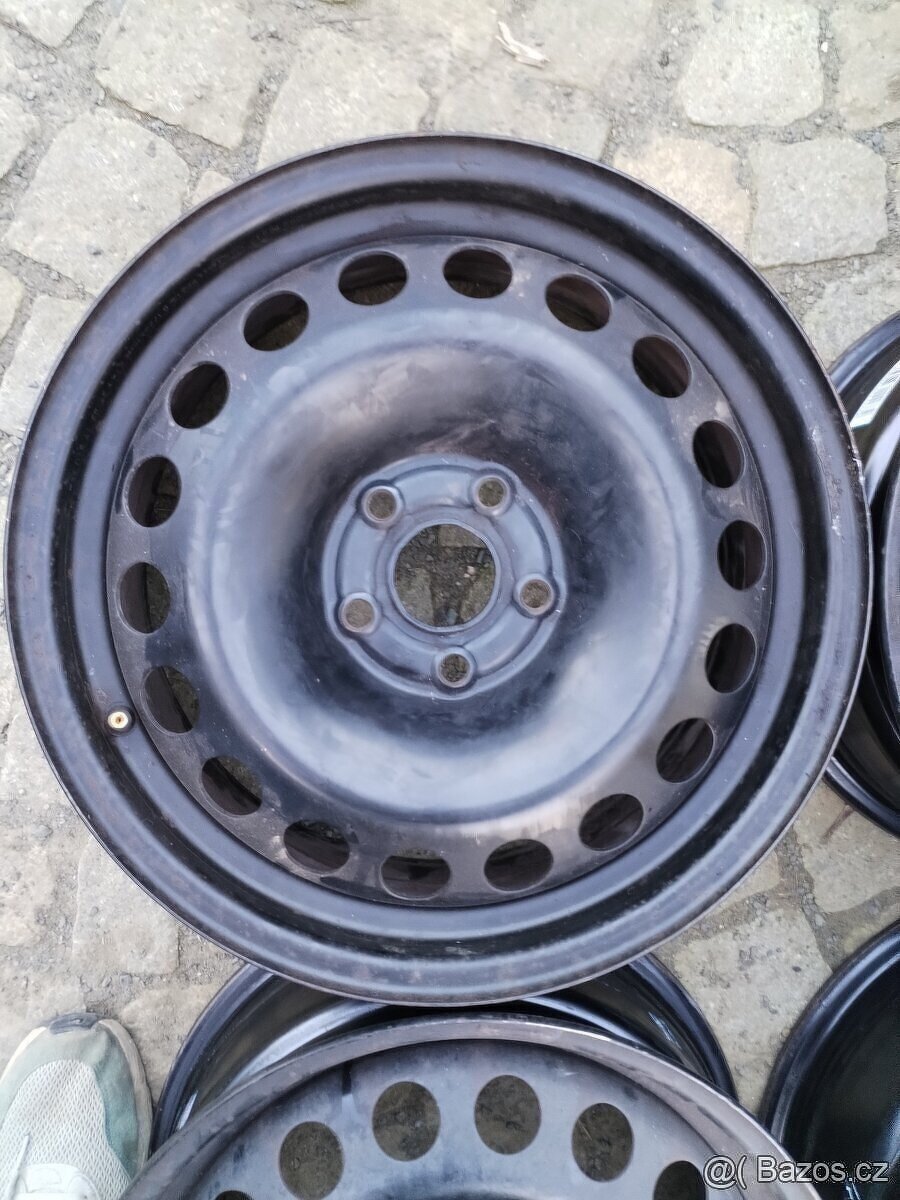 plech. disky 5x105 R16 ET41 OPEL astra J K mokka - 4