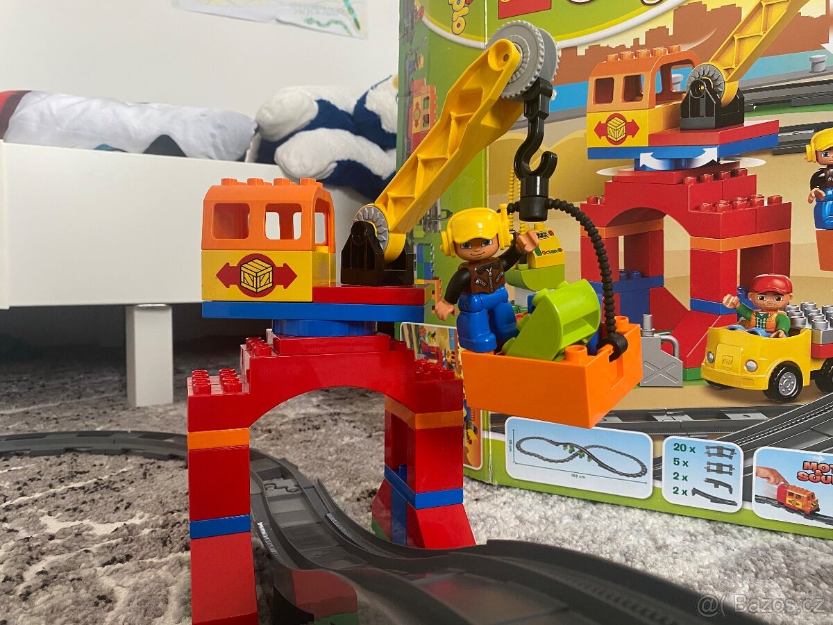 Lego Duplo 10508 - Nákladní Vlak Deluxe - 4