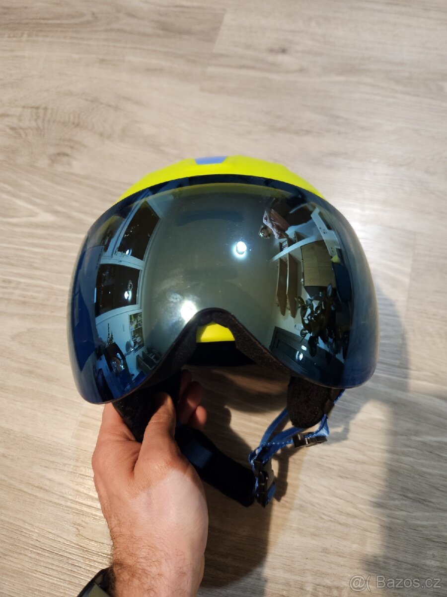 Dětská lyžařská přilba Etape RIDER PRO s visorem - 4