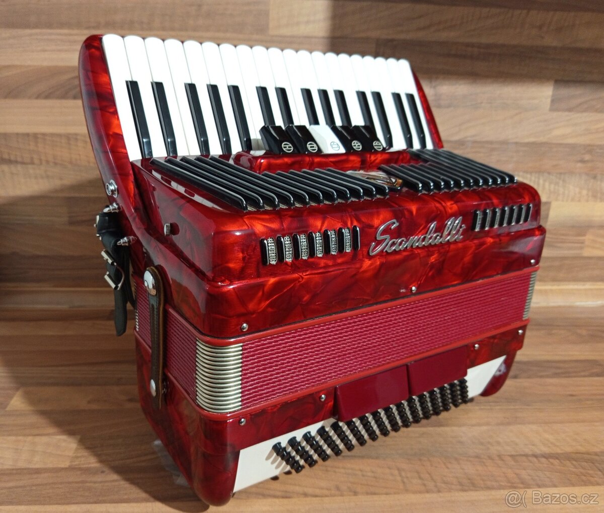 Akordeon (harmonika,heligonka) Scandalli Cantore 80,TOP STAV - 4