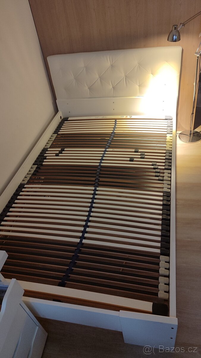Postel 200x120 s lamelovým roštem. - 4