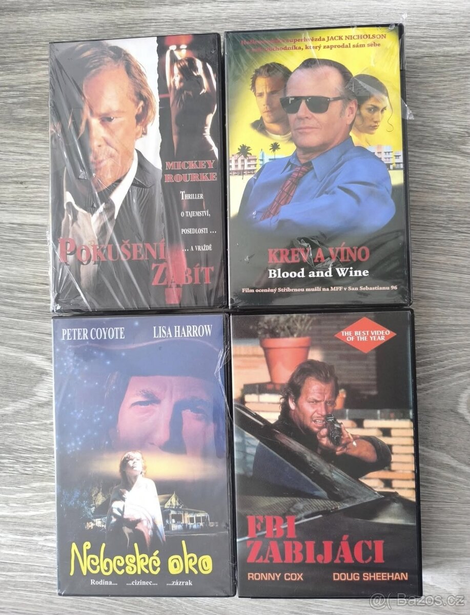 Videokazety nové - 4