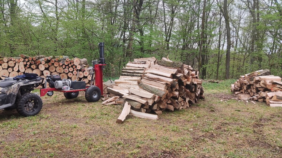 Zemní práce, štípání dřeva - 4