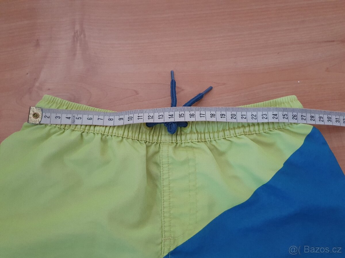 Plavky cca 116/122 sinsay modro-žluté - 4