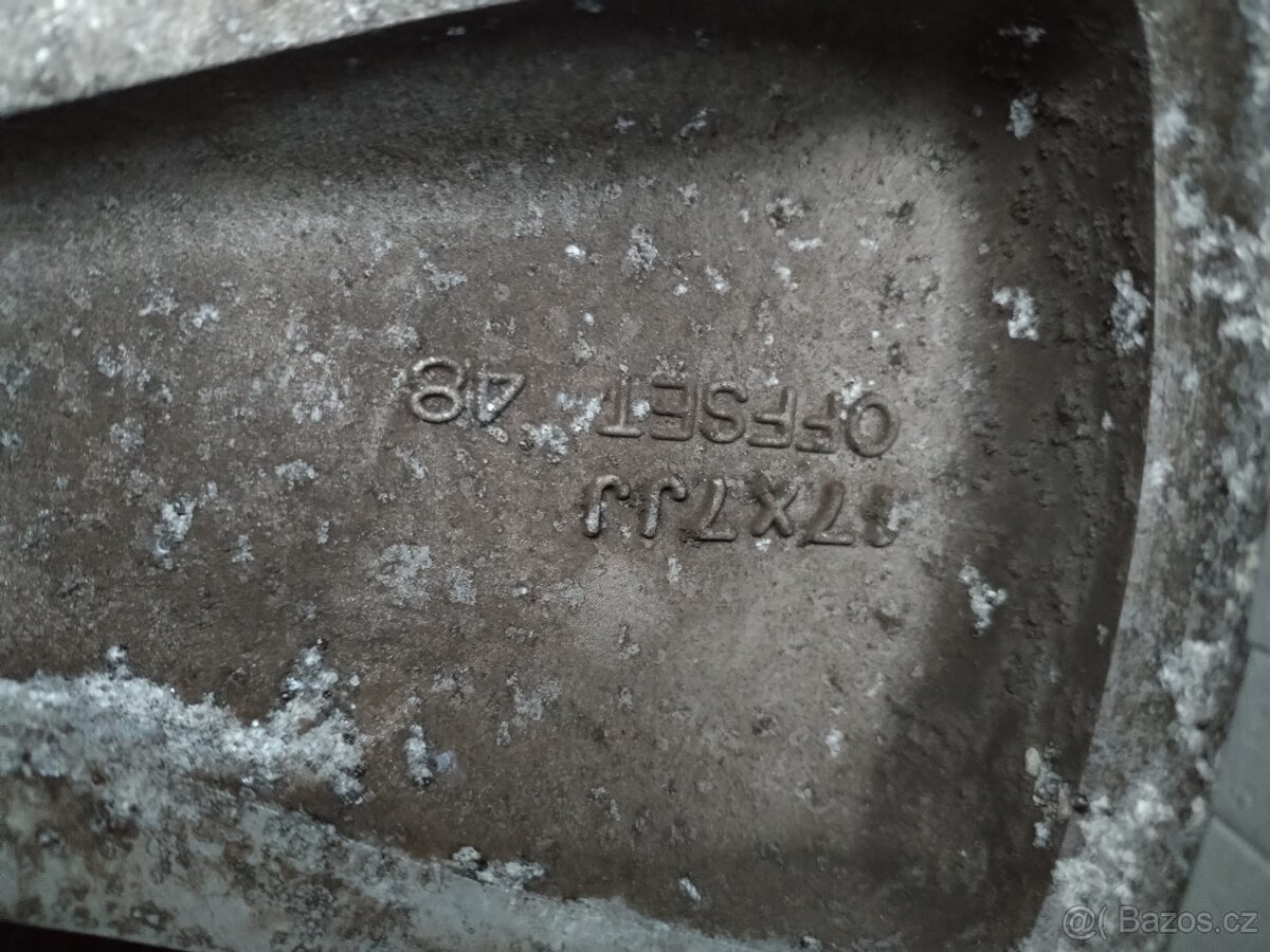 al. disky 5x100 R17 SUBARU original - 4