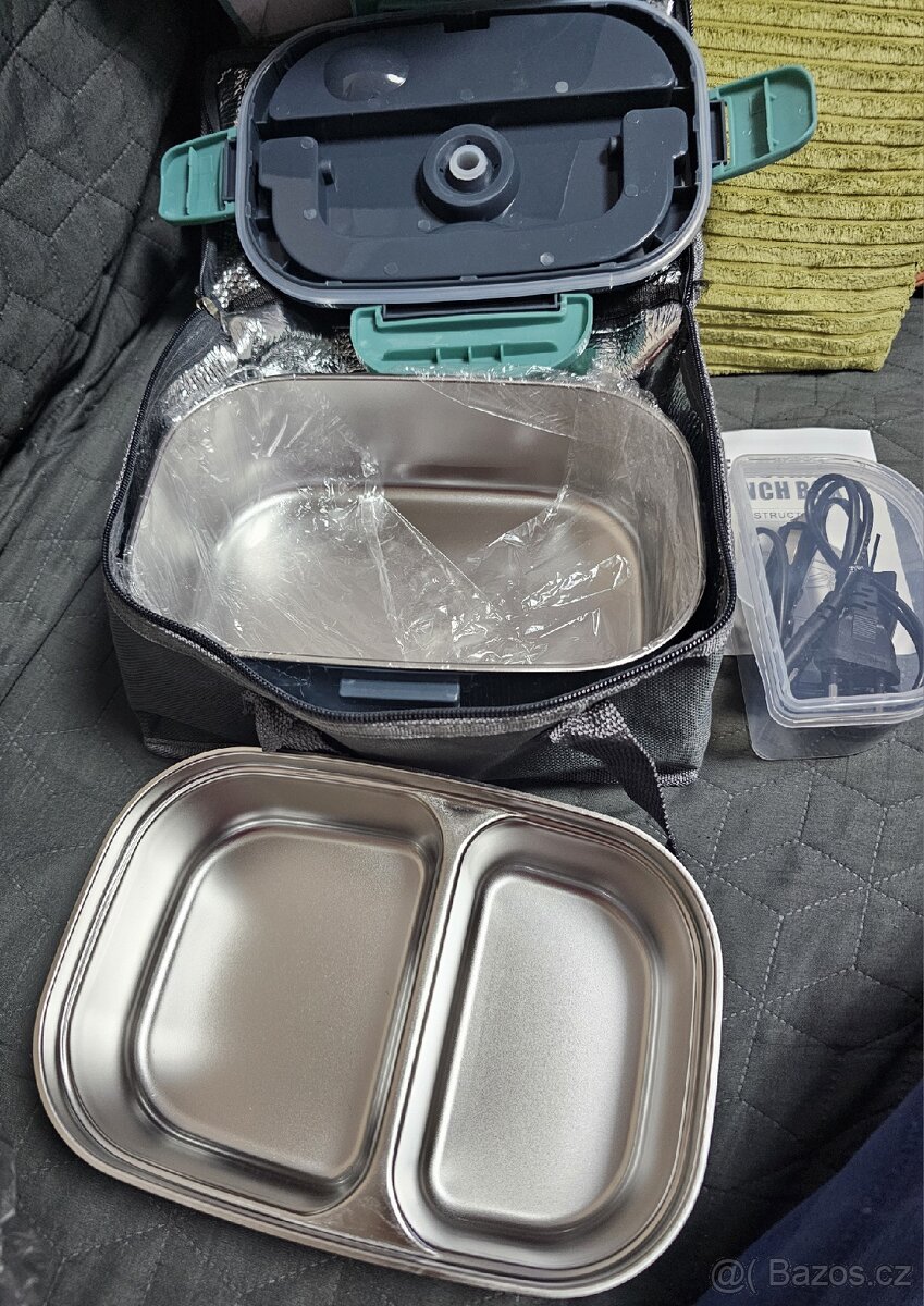 ELEKTRICKÝ OBĚDOVÝ BOX 100W, 1.5 l,TERMOTAŠKA - 4