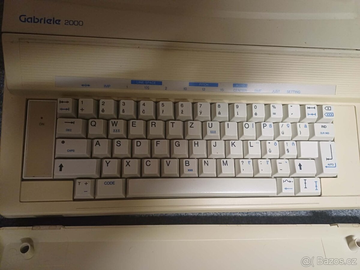 El. psací stroj - Gabriele 2000 - 4