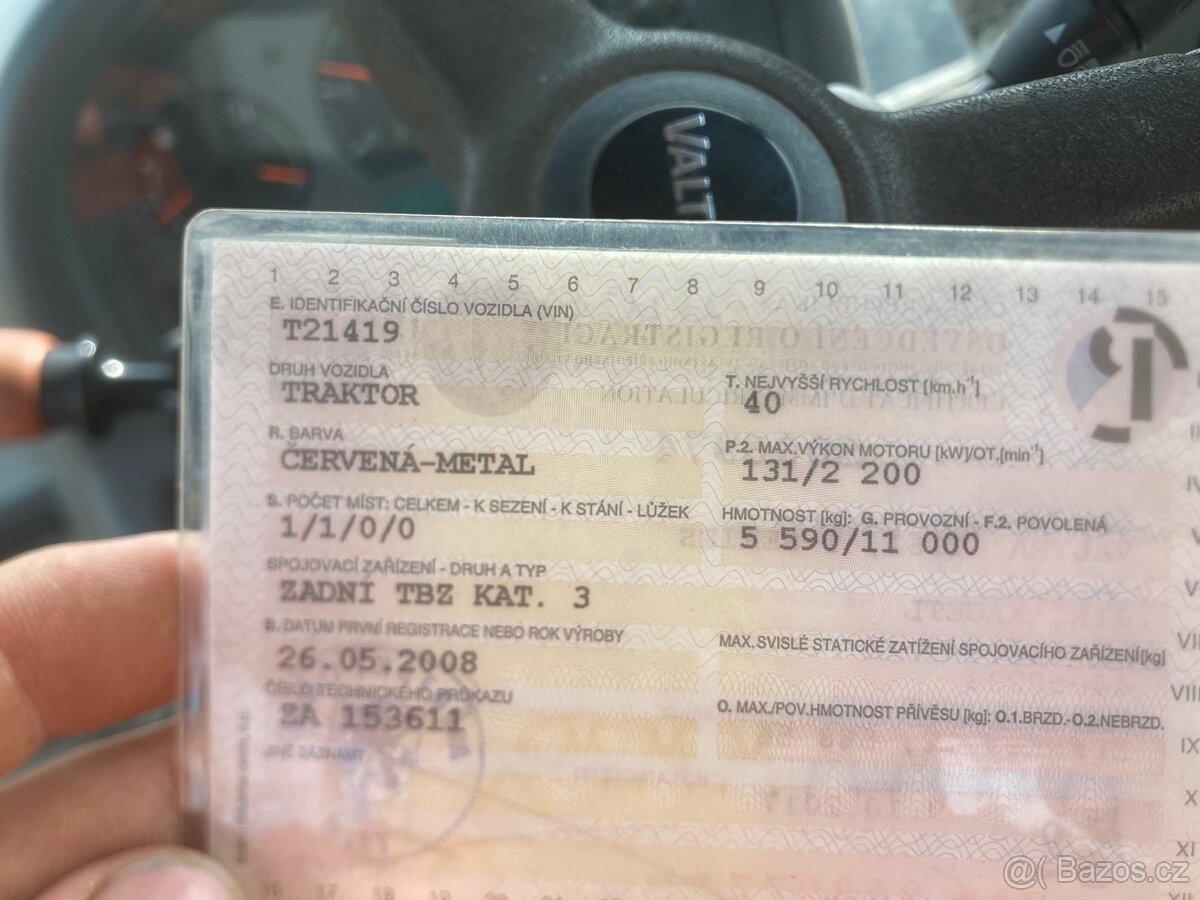 Traktor valtra T161 - 4