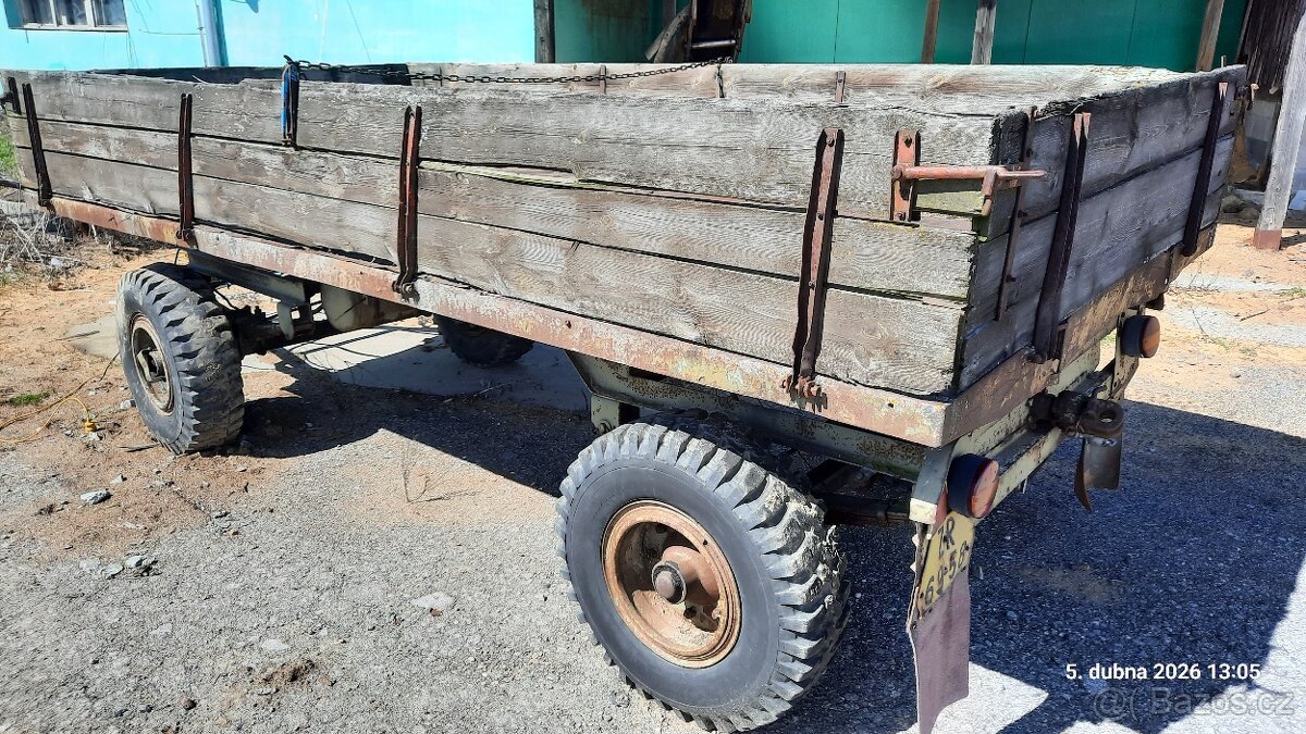 vůz za traktor - 4