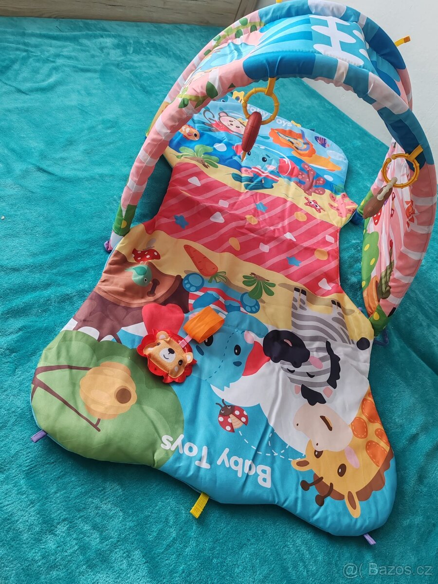 Daruji dětskou hrazdičku a hrací deku. 🧸 - 4