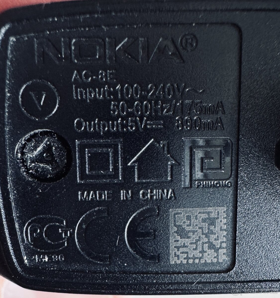 Nokia 2x nabíječka - tenká , AC-8E - 4