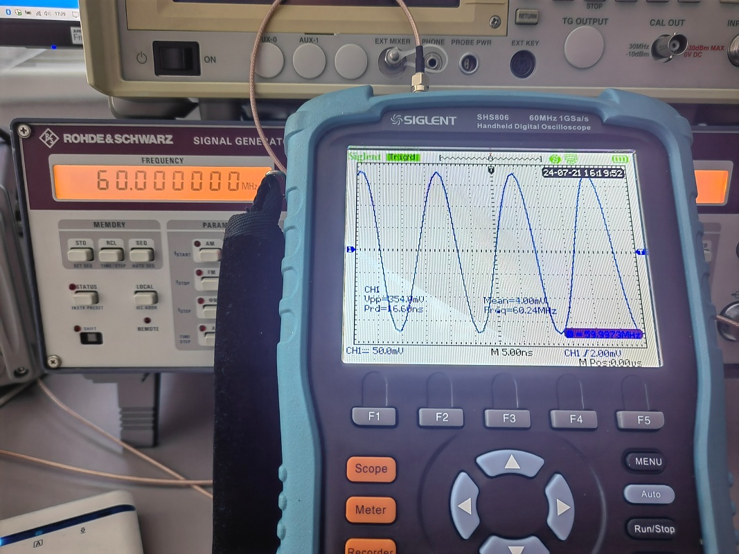 Siglent SHS 806 osciloskop 2x 60 MHz + multimetr - 4