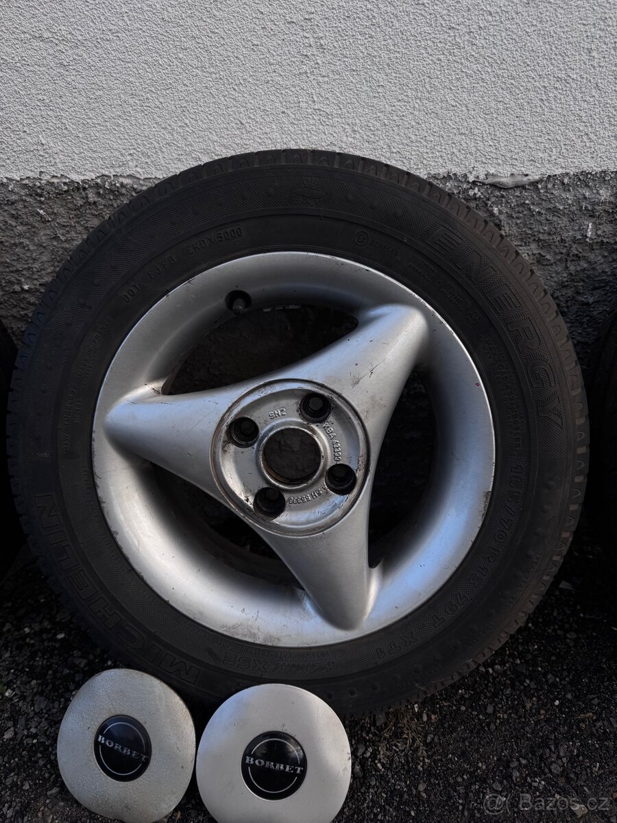 ALU KOLA BORBET ŠKODA FAVORIT FELICIA R13 - 4