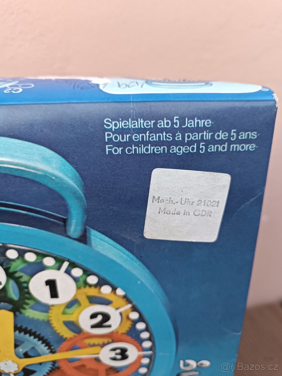 Skládací hodiny NDR s návodem v původní krabici. - 4