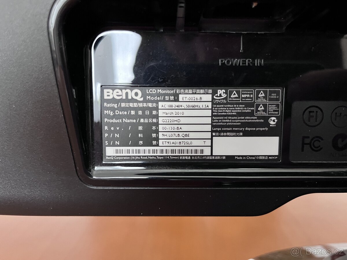 LCD monitor Benq - 4