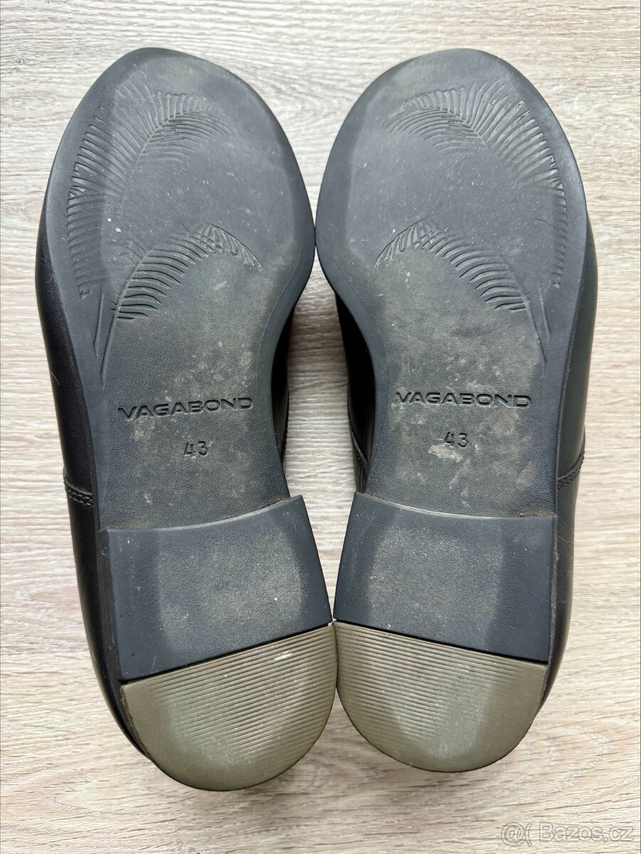 Pánské společenské boty Vagabond, černé - 4