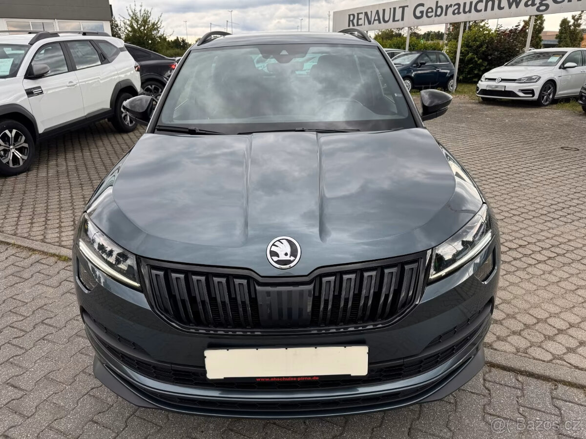 Škoda Karoq Sportline 2.0 TSI 4x4 -navi,LED,tažné,šíbr,190PS - 4