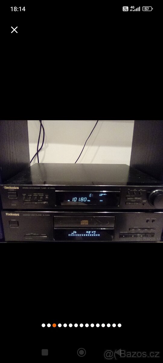 Technics midi tuner a CD prehrávač - 4