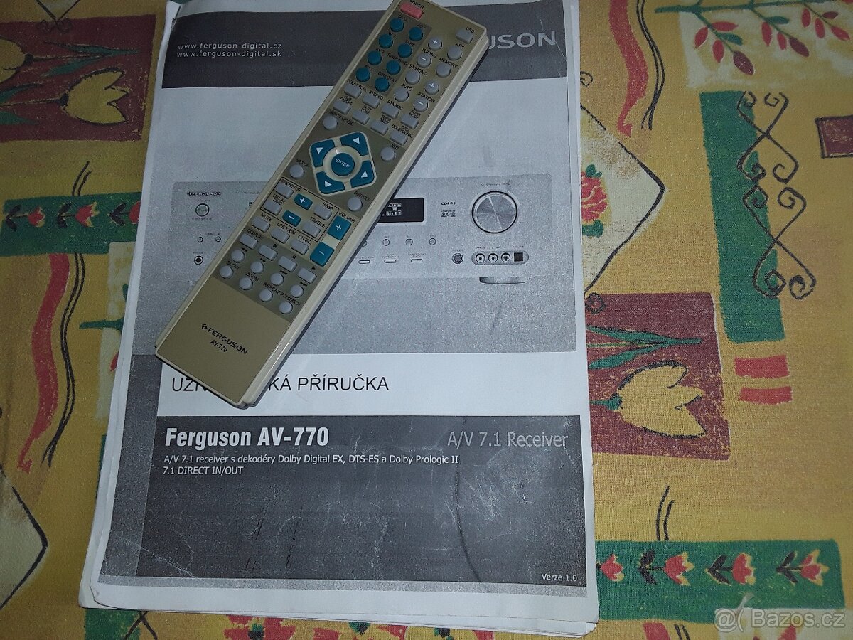 Receiver Ferguson AV-770 - 4