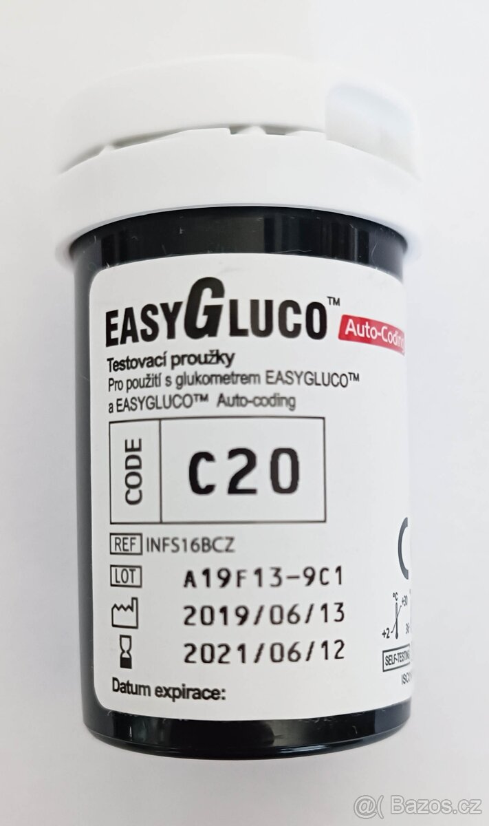 Testovací proužky EasyGluco - 4