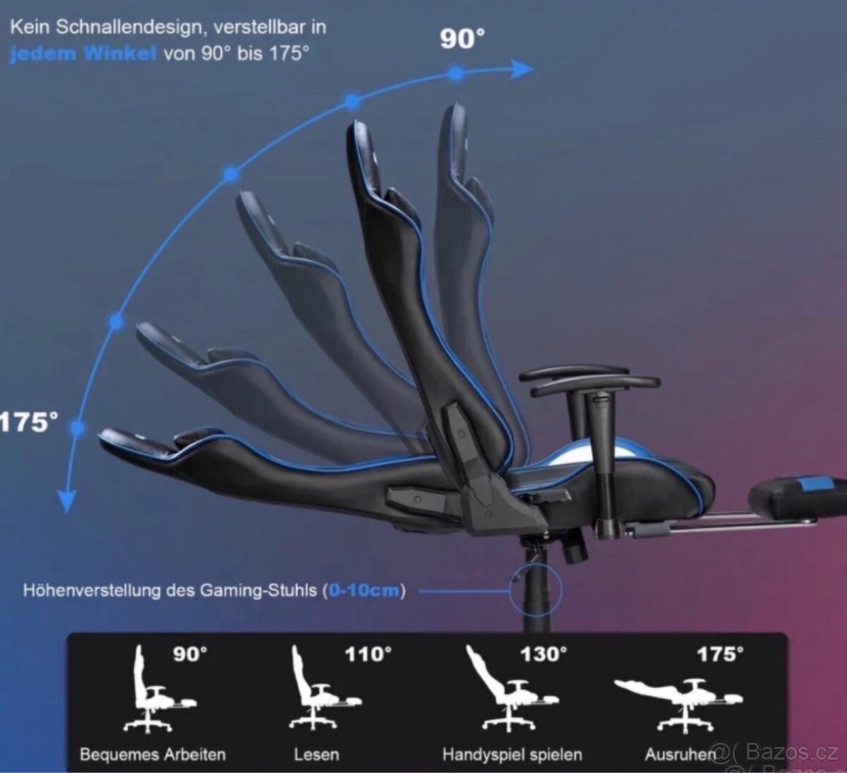 Nové Herní kancelářské židle - 4