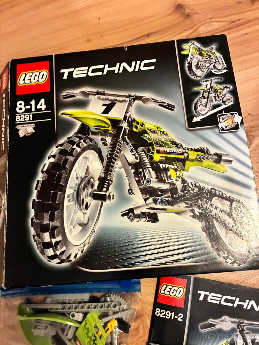 Lego Technic 8291 sportovní motorka (model 2v1) - 4
