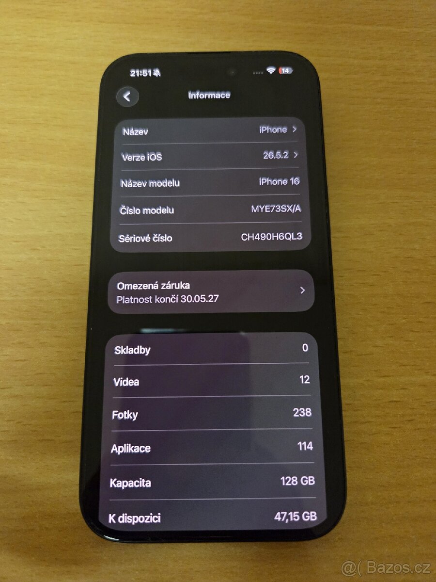 Apple iPhone 16, 128 GB - 4