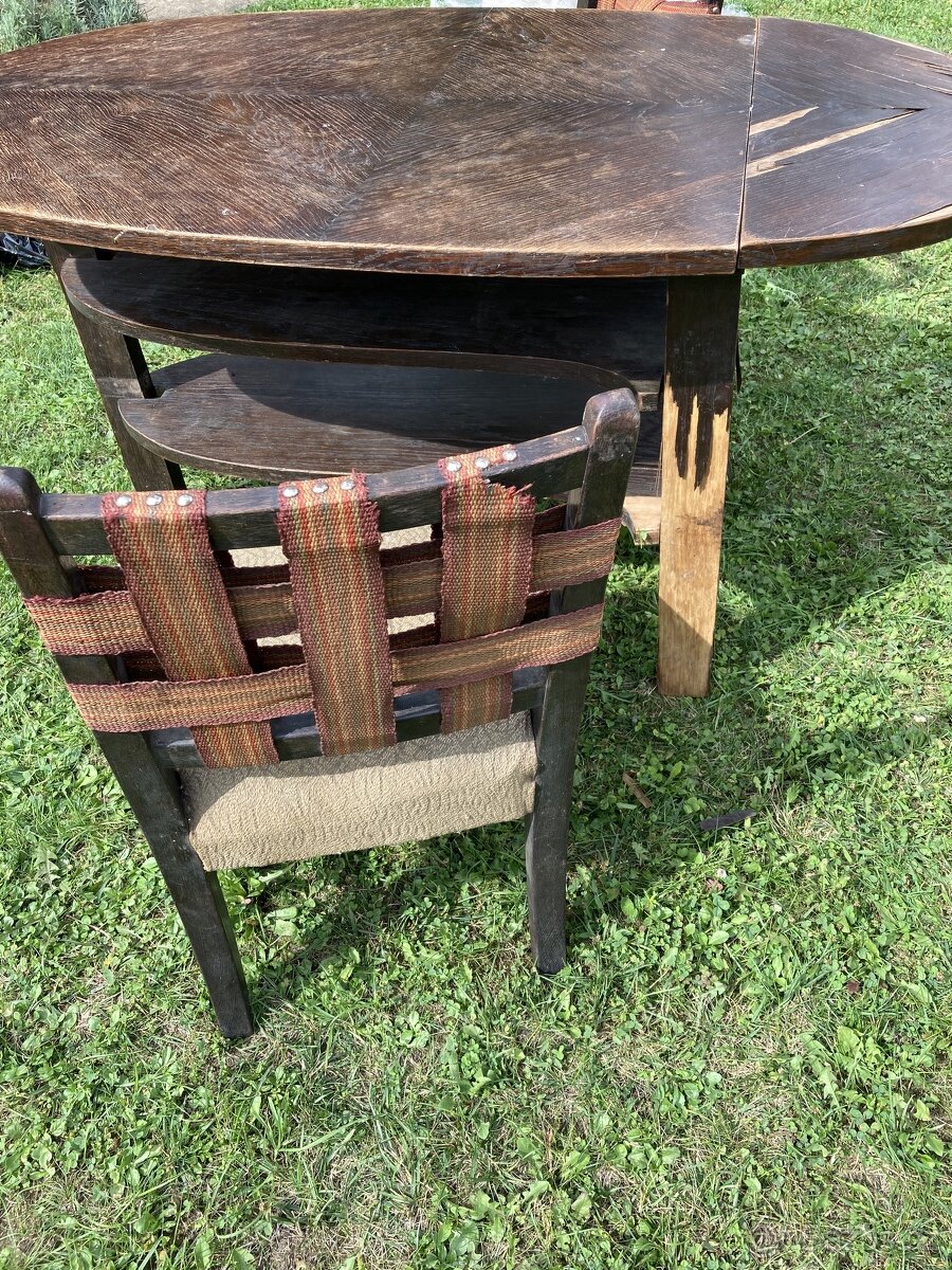 souprava stůl a křesílka - 4