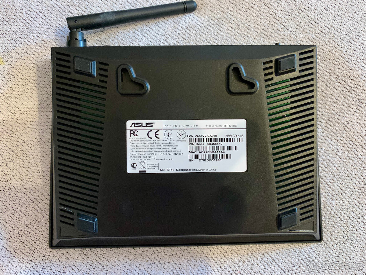 Router / modem ASUS RT-N10E Wi-Fi - 4