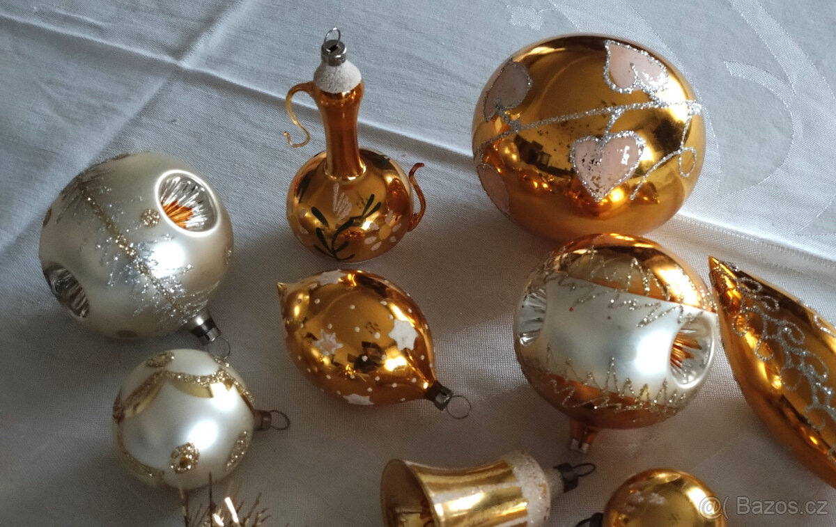 rezerv. vánoční ozdoby 70. a 80. léta – 15 ks - 4