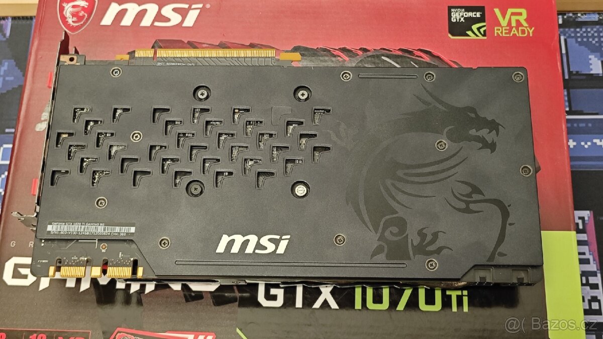 MSI GeForce GTX 1070 Ti Gaming 8G grafická karta - 4
