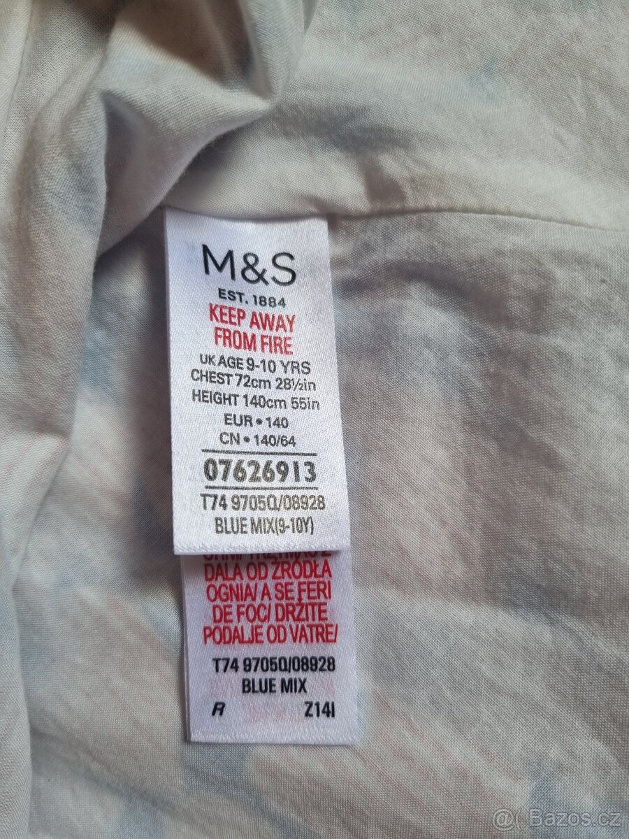 Dívčí šaty M&S 9 /10let - 4