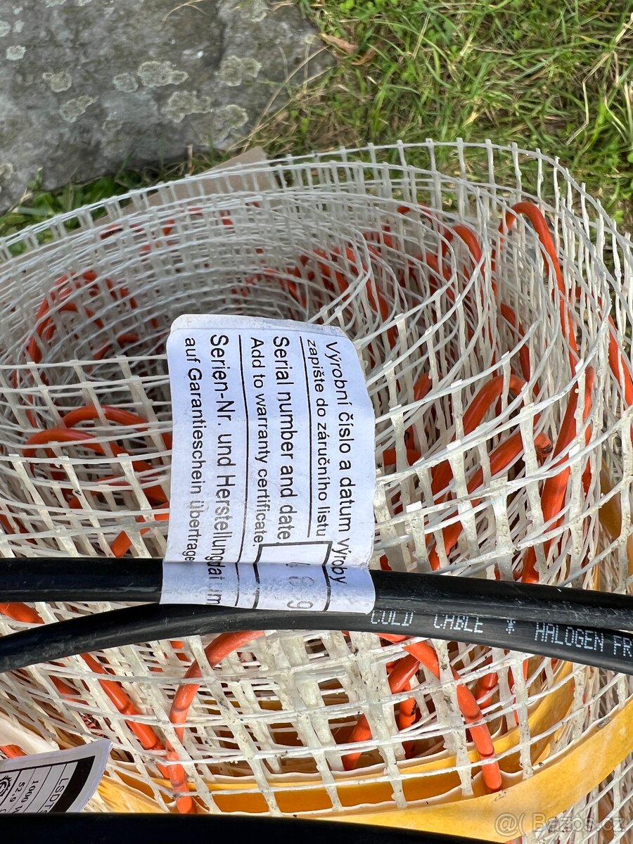 Elektrická topná rohož 6,1 m2 - 4