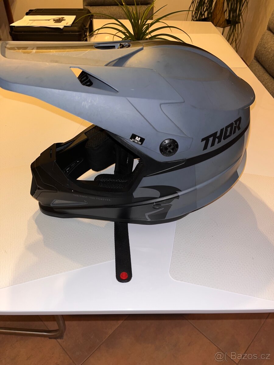 Motocross helma Thor + brýle 100% - 4
