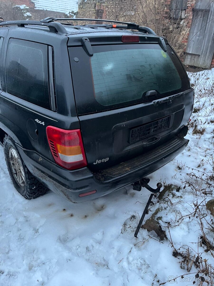 Jeep grand cherokee 4,7 LPG bouraný - 4