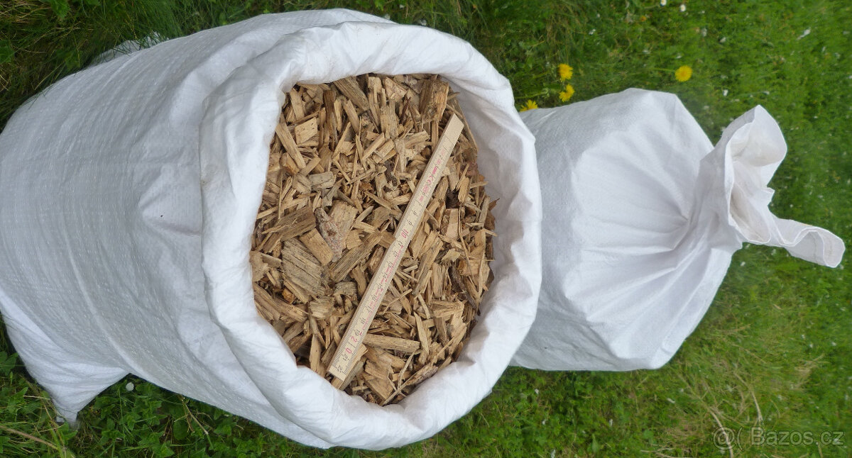 Suchá štěpka z jehličnatého dříví-Typ1 a větviček-Typ2 - 4